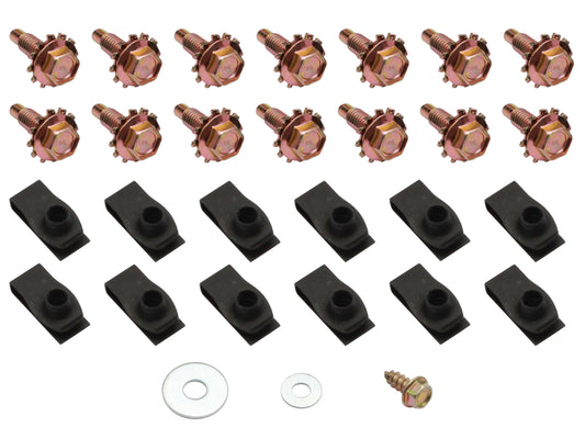 Fender Mounting Bolt Kit XR XT XW XY ZA ZB ZC ZD (1 Guard) - CBM2000B