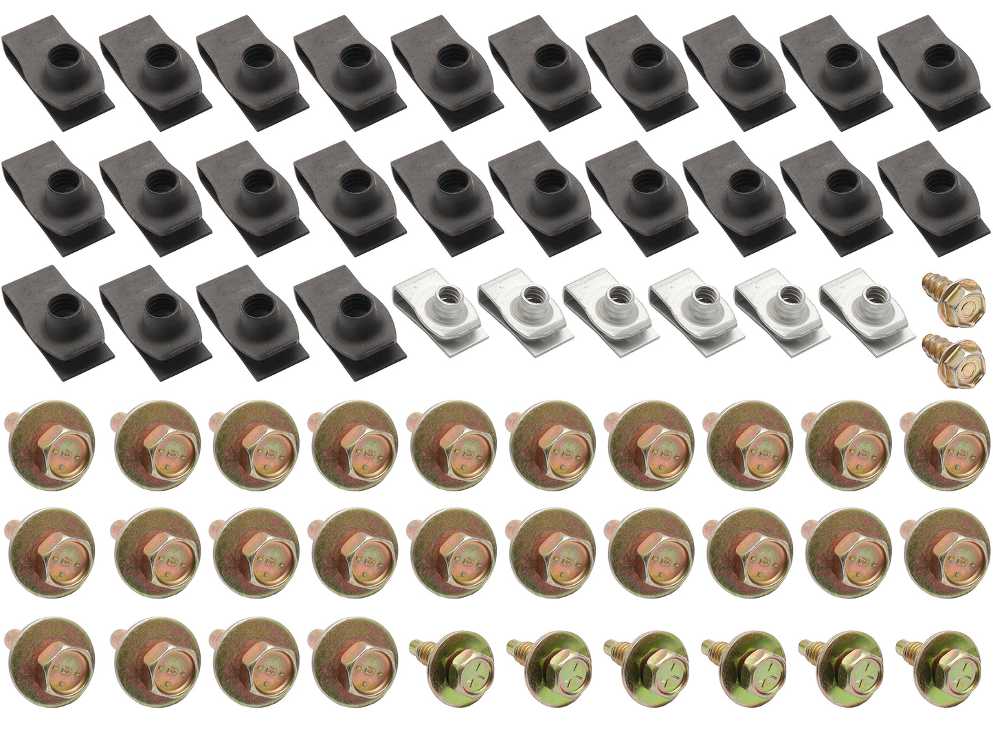 Fender Mounting Bolt Nut Kit XA XB ZF ZG 2 Guards - CBM2003