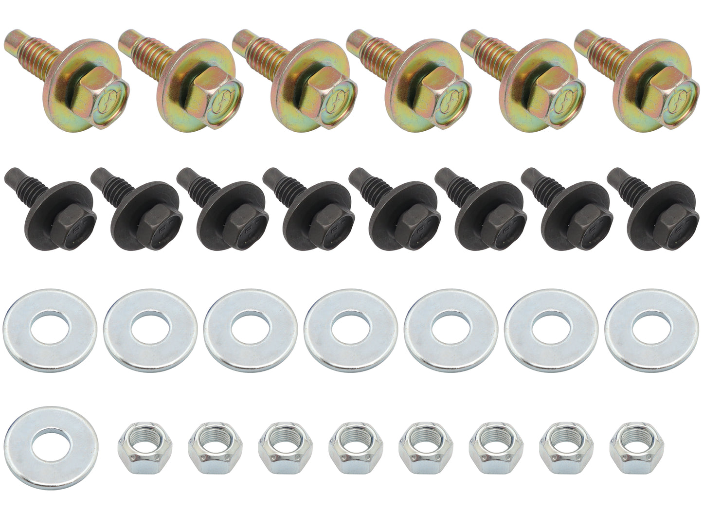Bumper Bar Bolt Kit XC ZH Rear With Washers - CBM2009