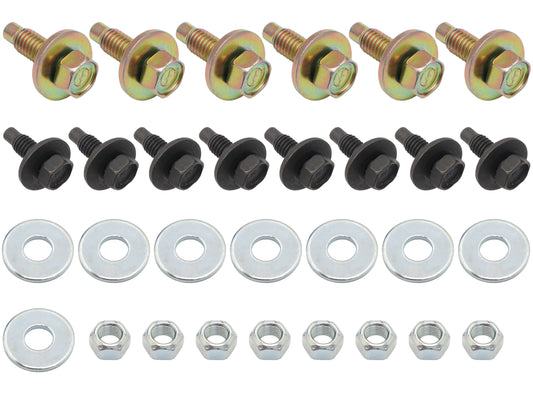 Bumper Bar Bolt Kit XC ZH Rear With Washers - CBM2009