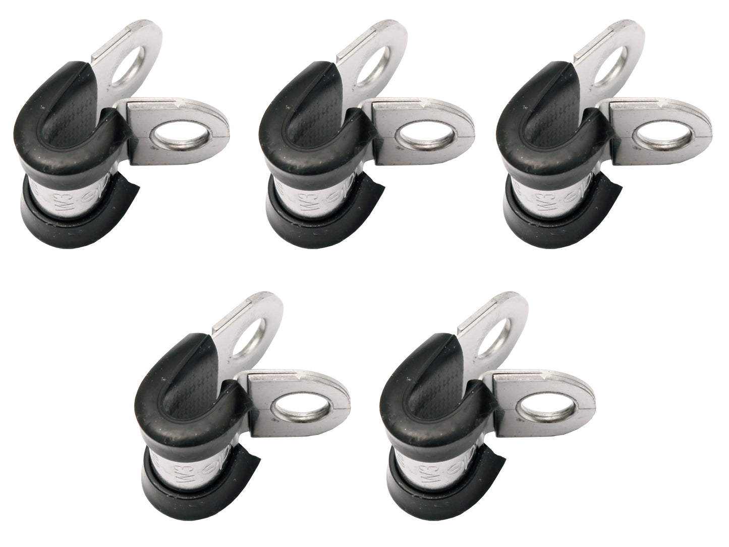 Cushion Clamp Stainless Steel 6mm x 15mm (5) - CC1006