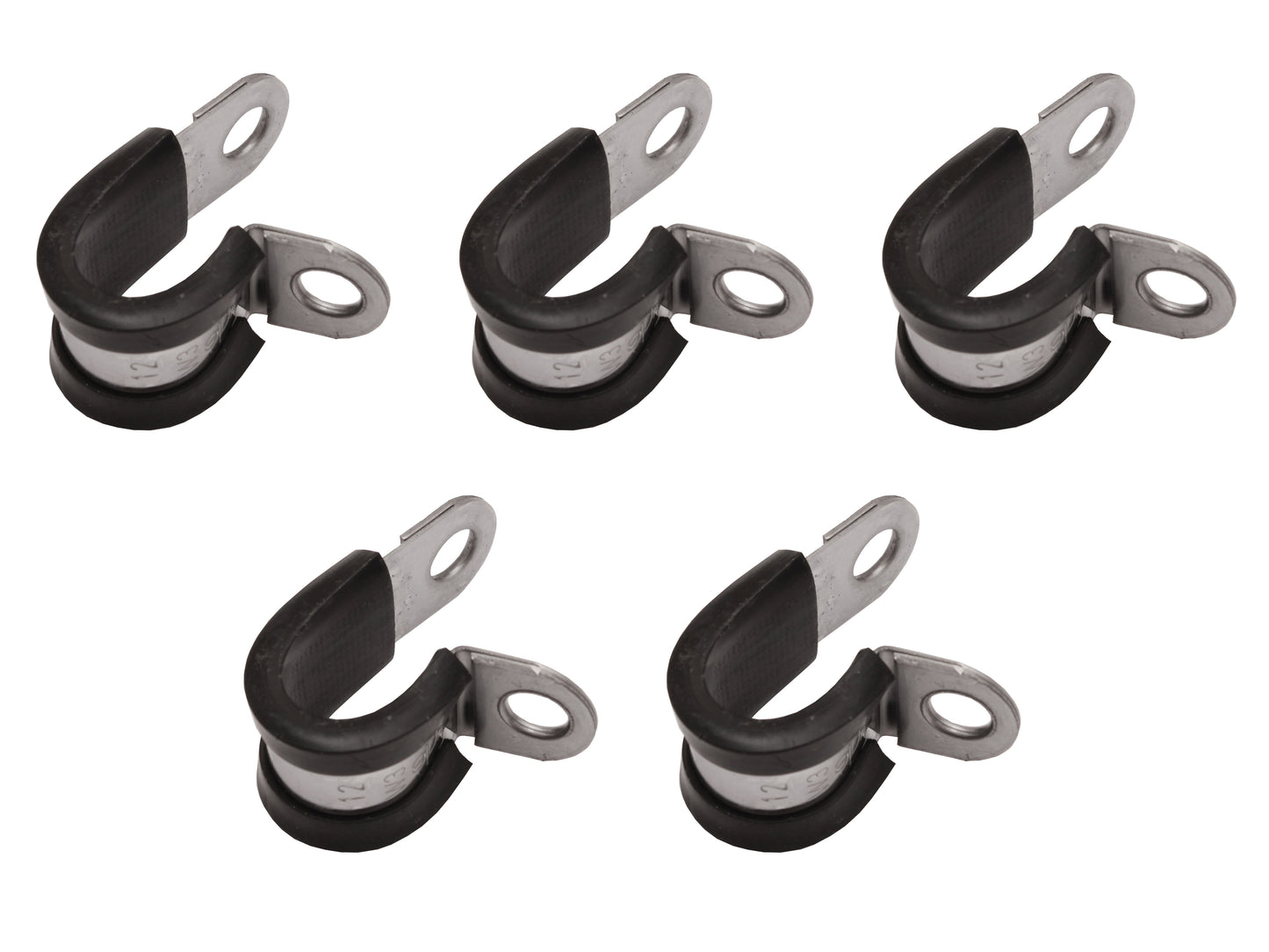 Cushion Clamp Stainless Steel 12mm x 15mm (5) - CC1012