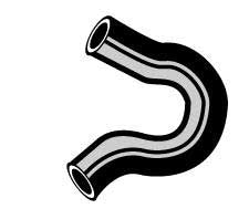 Hose Radiator Upper XM XP - CH613