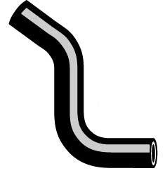 Heater Hose Inlet Manifold HQ HJ 5.0 - CH942