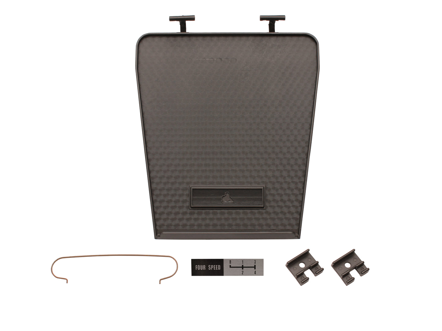 Console Lid Suit HQ HJ LH SLR LX Black With Hinges - CL1001