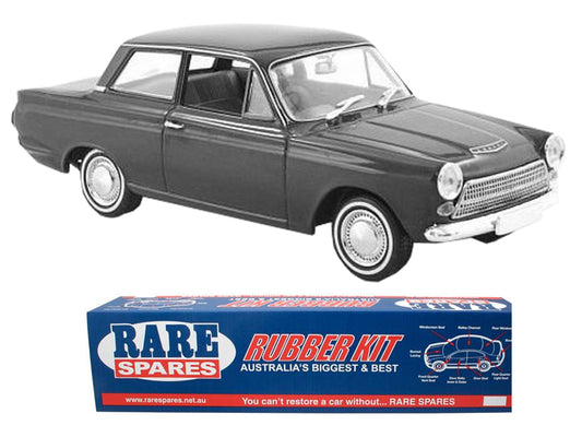Body Rubber Kit Cortina 62-66 Mk1 2 Door Open Rear Quarter - CORT2A