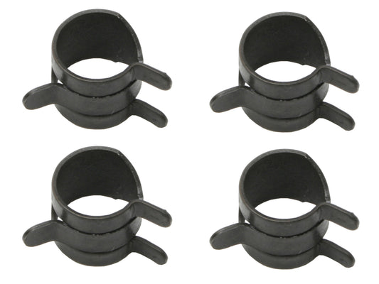 Hose Clamp Kit (Spring Steel) 3/8"OD (Black) (4p - CS0002