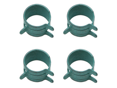 Hose Clamp Kit (Spring Steel) 7/16"OD (Green) 4p - CS0003