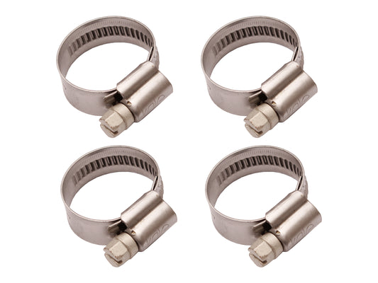 Hose Clamp Kit Worm Drive W:12 D:16 - 27mm (4) - CS1127