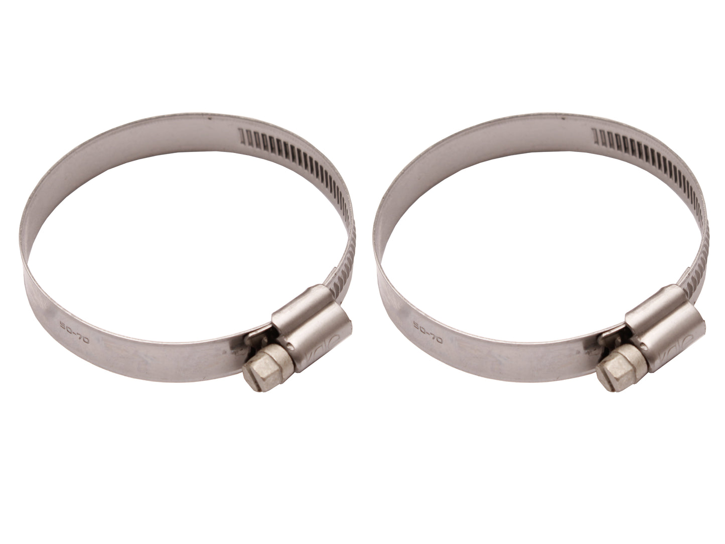 Hose Clamp Kit Worm Drive W:12 D:50 - 70mm (2) - CS1170