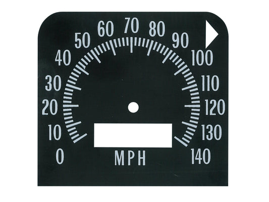 Decal Speedo Face 140 Mph HQ - D1001