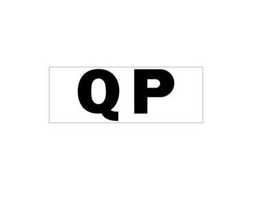 Decal "Qp" Wiper Motor HQ HJ - D1032