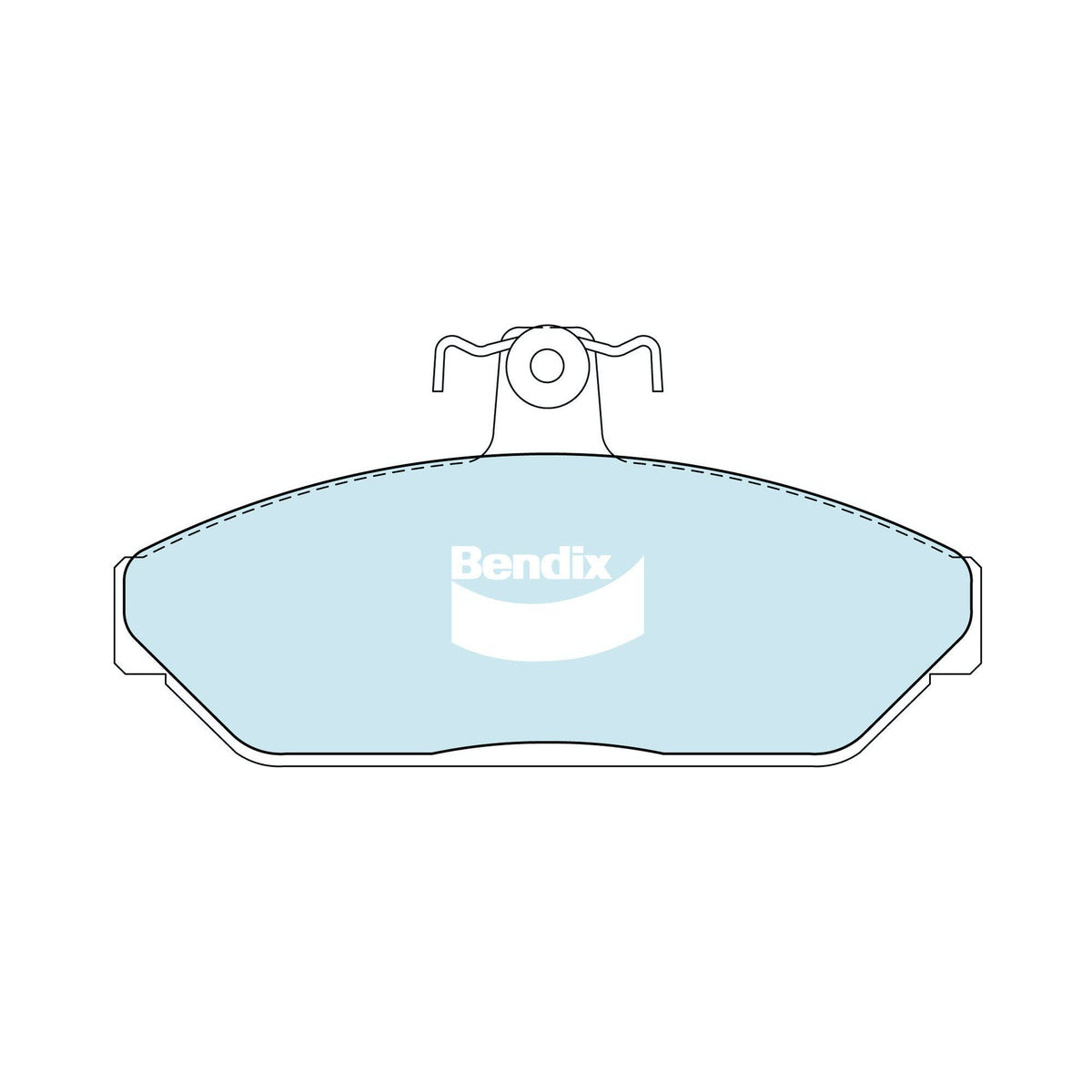 Bendix GCT Front Disc Brake Pads (Girlock Caliper) Ford XE XF XG ZL - DB1075