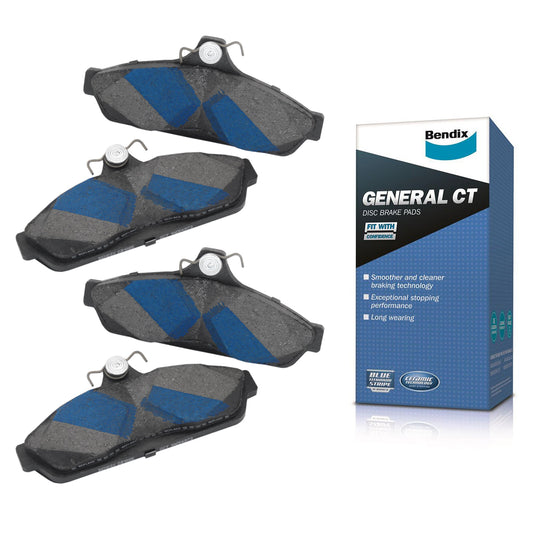 Bendix GCT Front Disc Brake Pads Holden VB VC VH VK VL VN VG VP VQ VR VS UC - DB1085