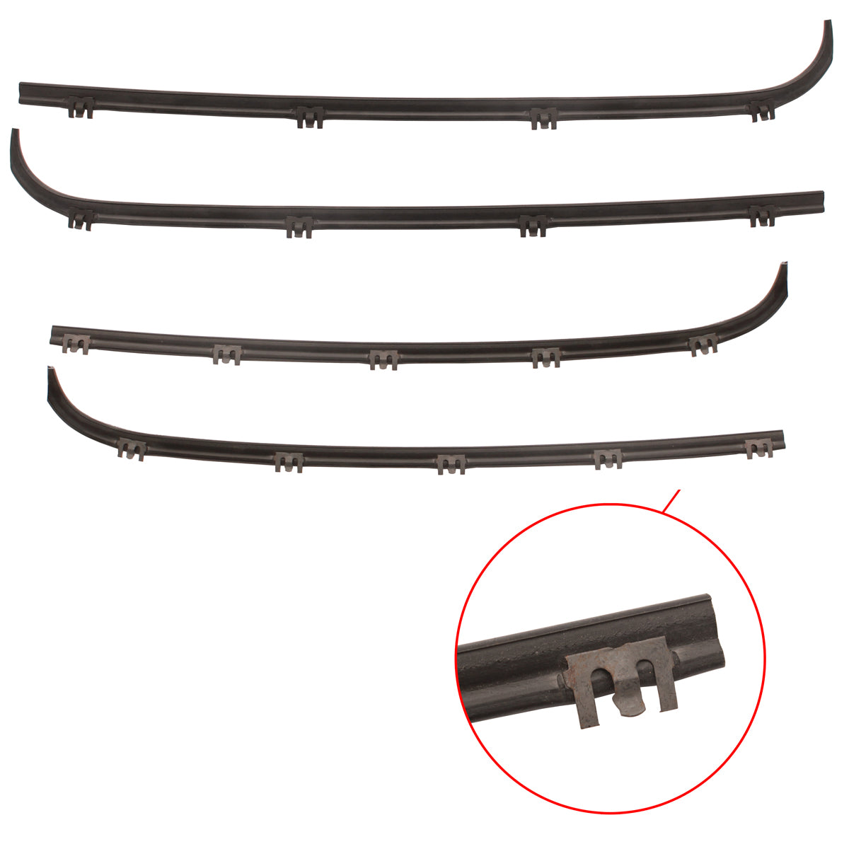 Door Belt Kit Ford Bronco - DBKBRON