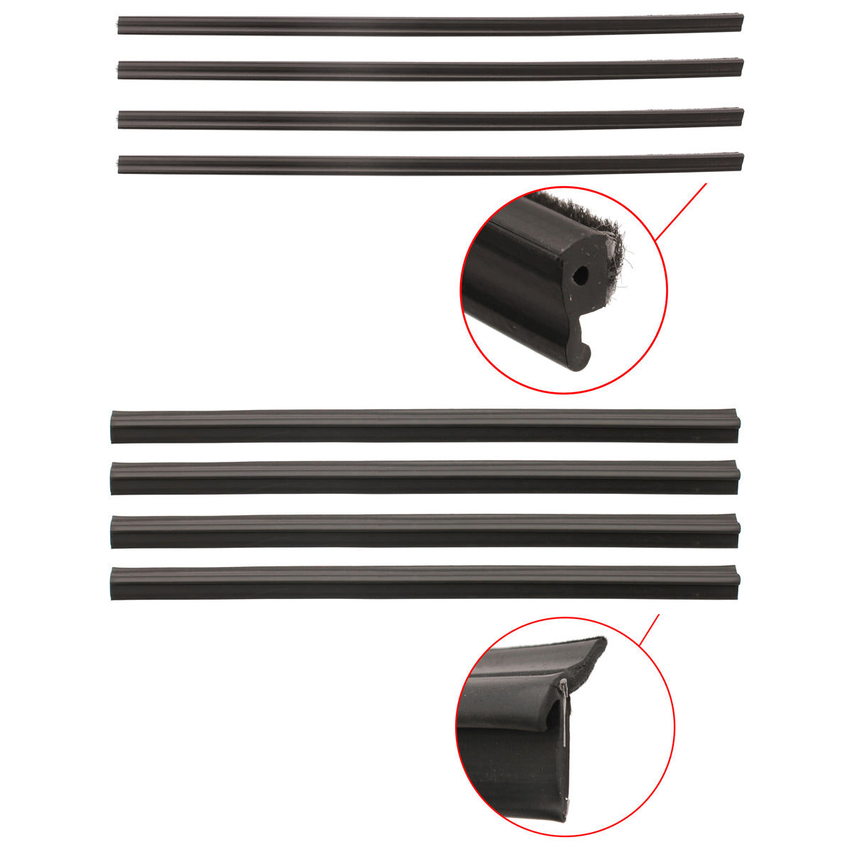 Door Belt Kit Cortina Mk2 Sedan - DBKCOR4