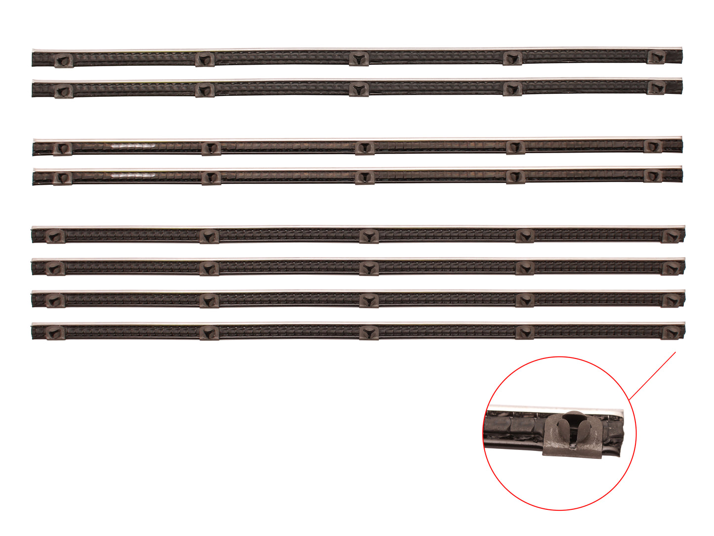 Door Belt Kit 48 FJ Sedan - DBKFXFJ1