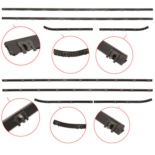 Door Belt Kit Valiant VK CK CL Coupe - DBKVALK1