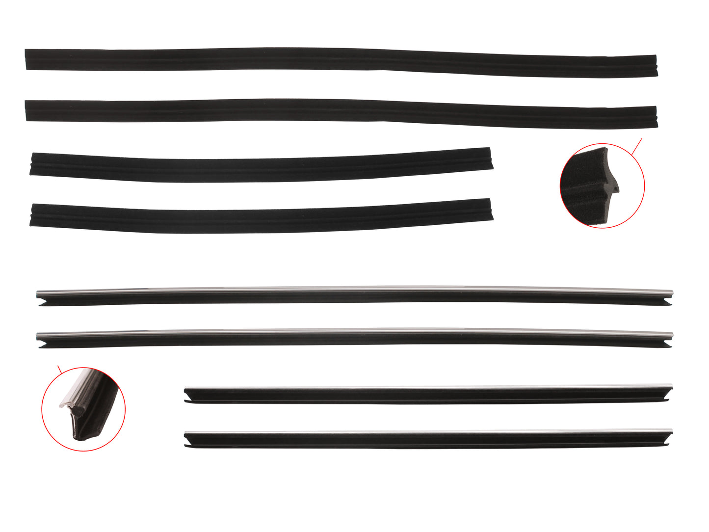 Door Belt Kit VC VH SLE Sedan - DBKVCVH2