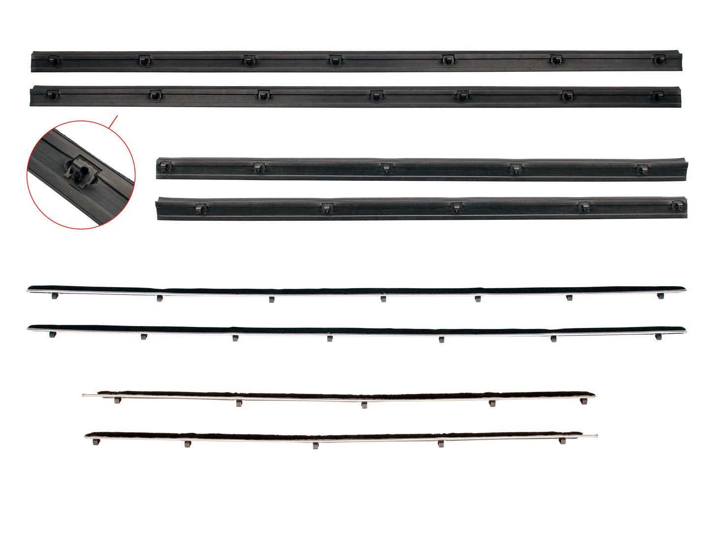Door Belt Kit XA XB ZF ZG Sedan Wagon - DBKXAXB1