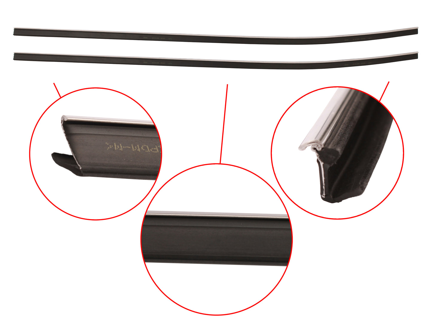 Door Belt Kit XA XB XC Coupe - DBKXAXC2