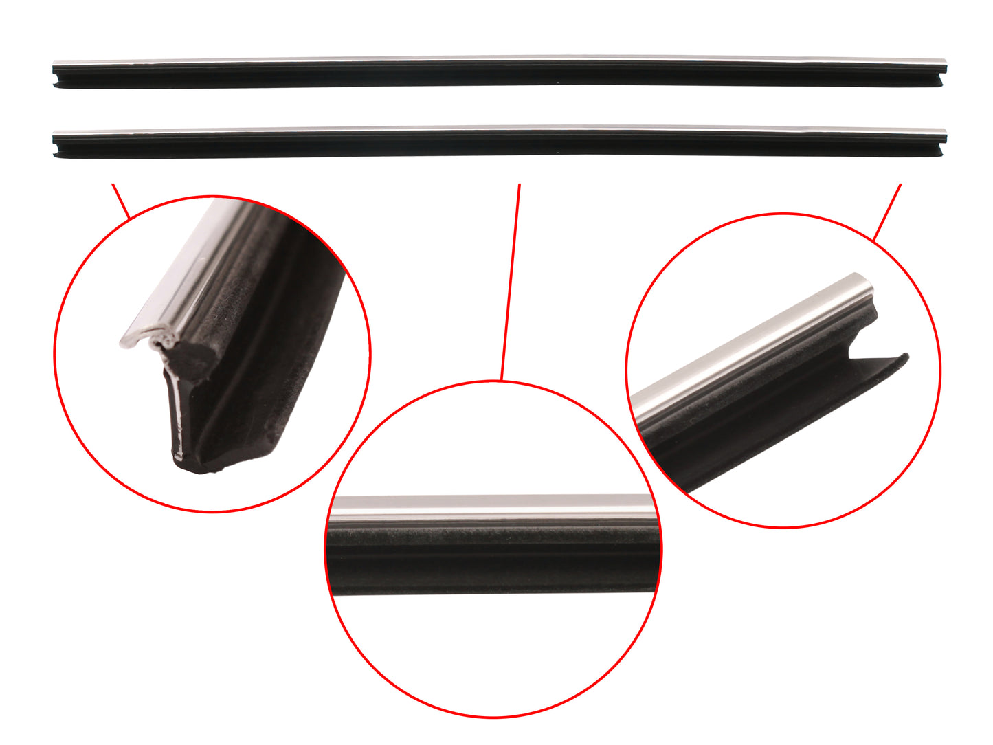 Door Belt Kit XA XB XC Coupe - DBKXAXC2