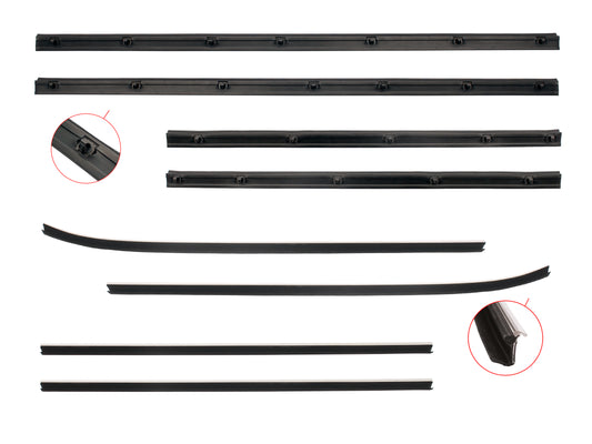 Door Belt Kit XC ZH Sedan Wagon - DBKXC1