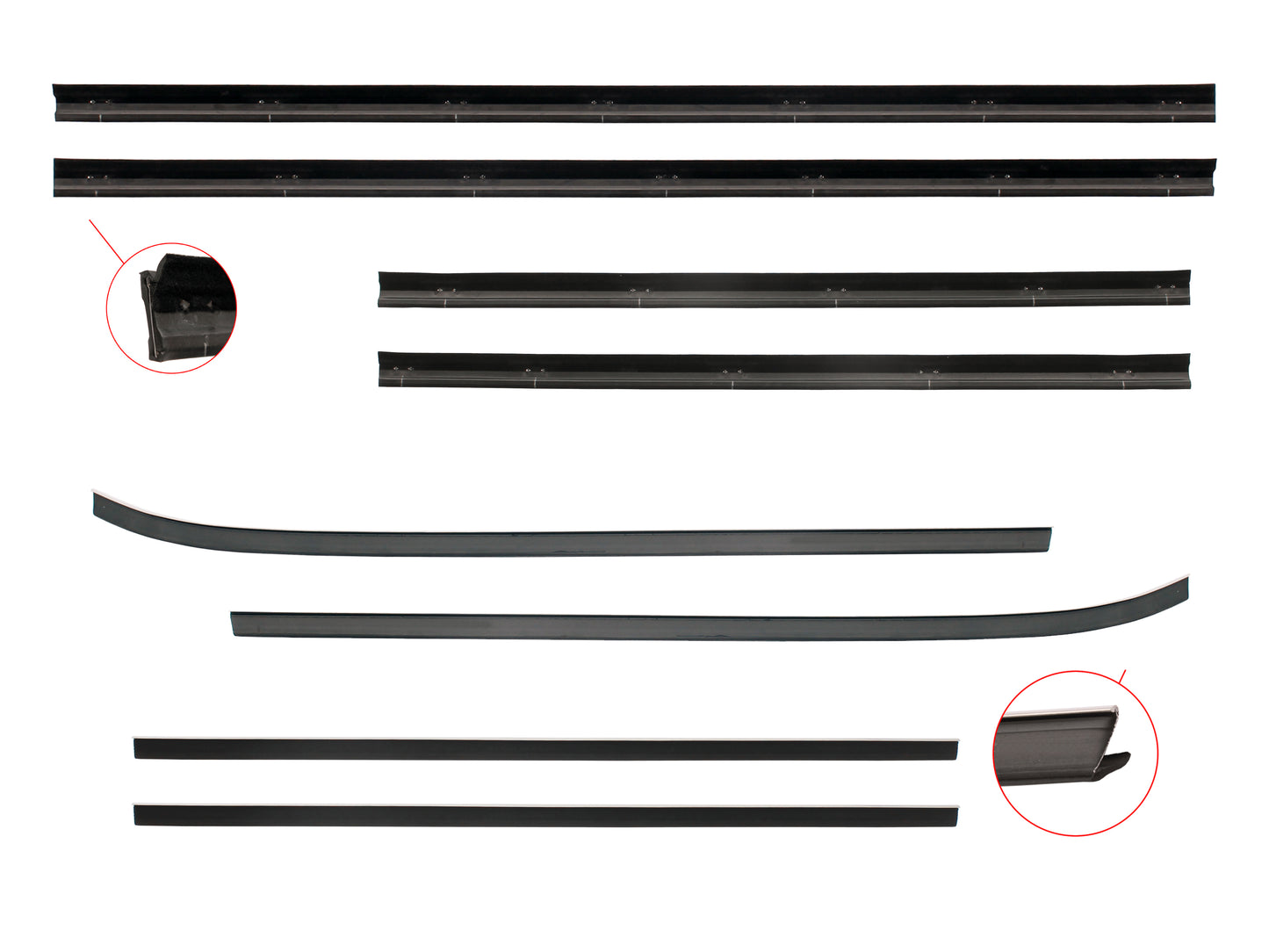 Door Belt Kit XC ZH Sedan Wagon - DBKXC1