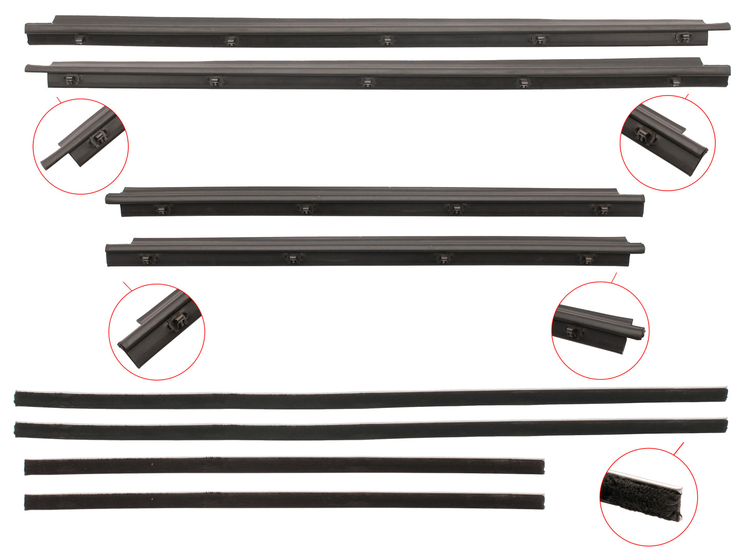 Door Belt Kit XM XP Sedan Wagon - DBKXMXP1