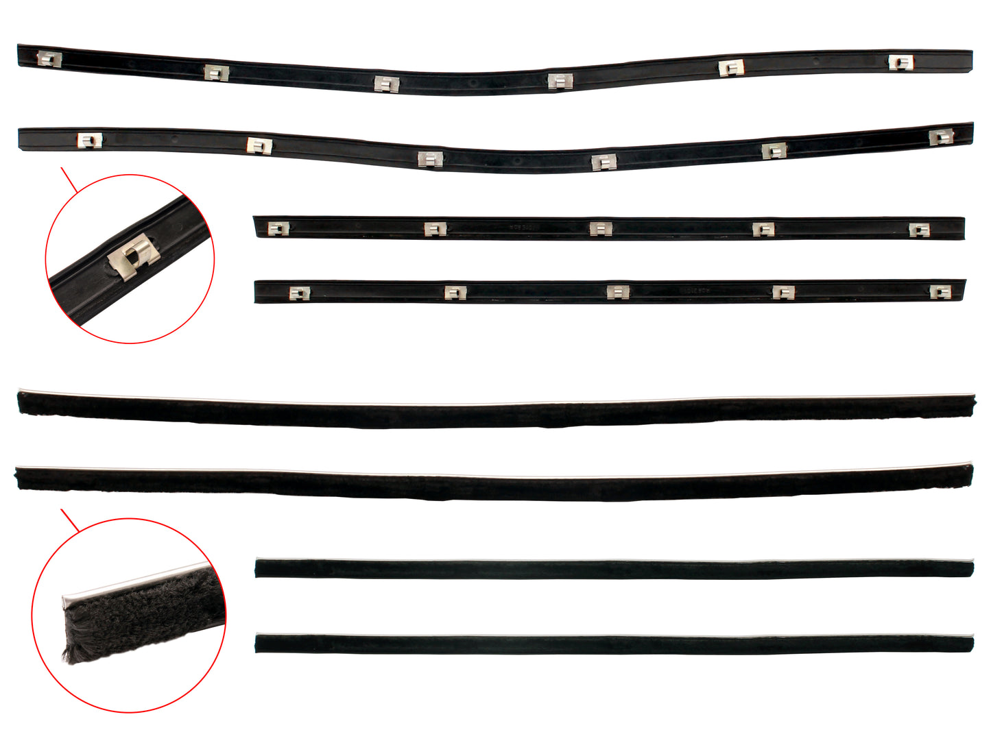 Door Belt Kit XR XT XW XY ZA ZB ZC ZD Sedan Wagon - DBKXRXY1