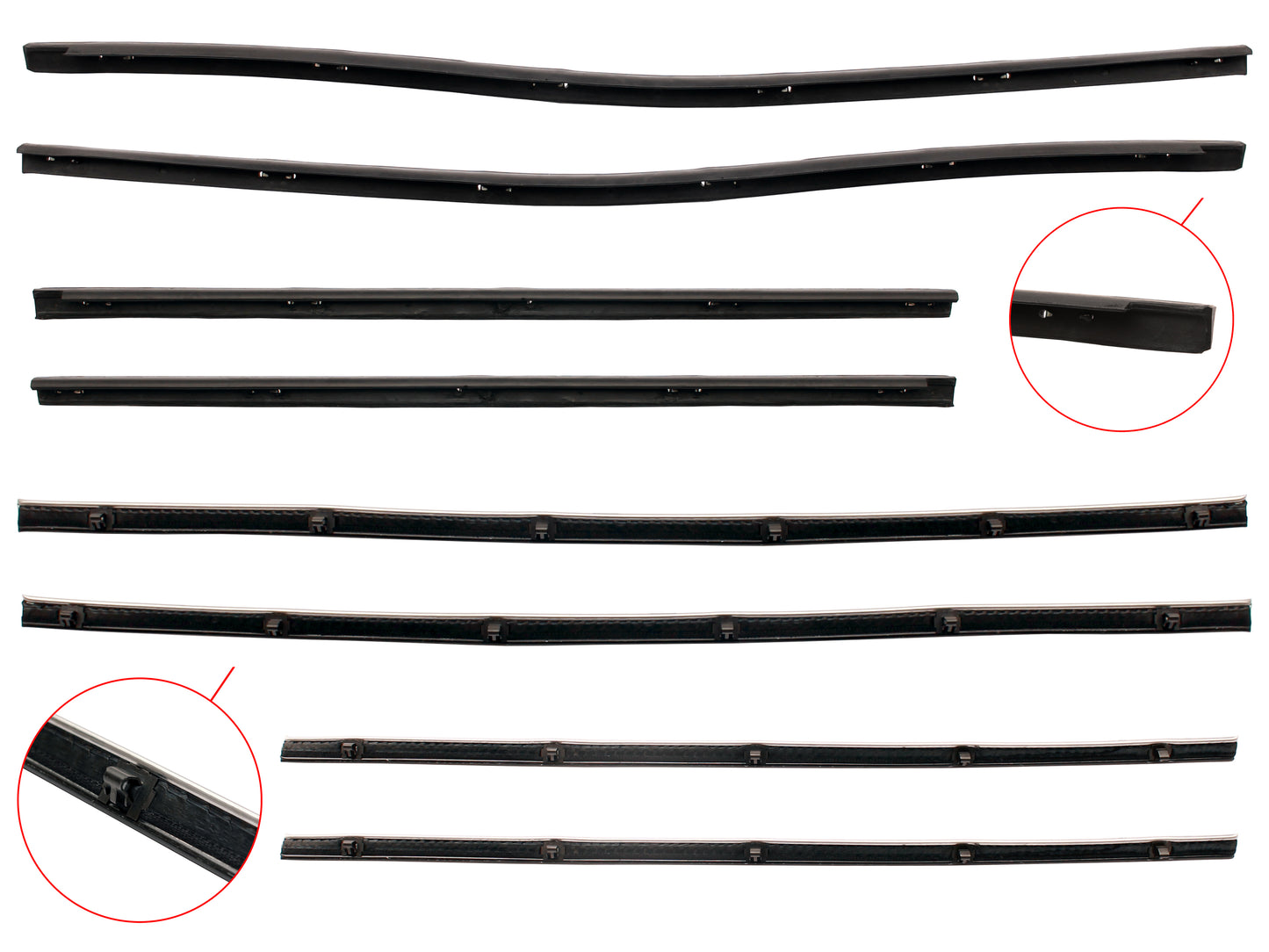 Door Belt Kit XR XT XW XY ZA ZB ZC ZD Sedan Wagon - DBKXRXY1
