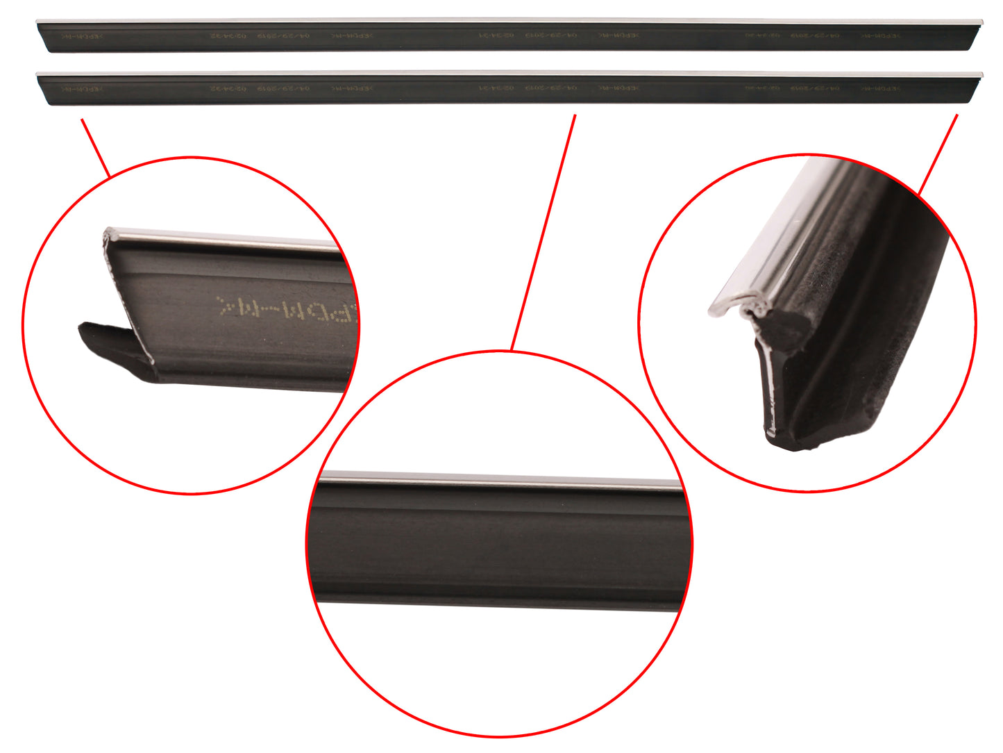 Door Belt & Moulding Kit Complete VC VH Sedan SLE - DBMKVC1