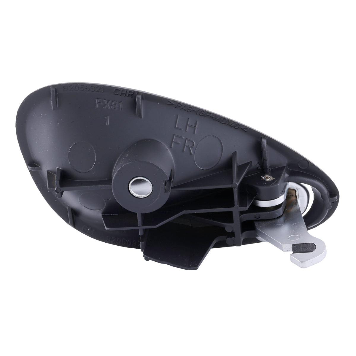 Door Handle Inner LHF Anthracite Satin Chrome VT VX VY VZ - DH1068