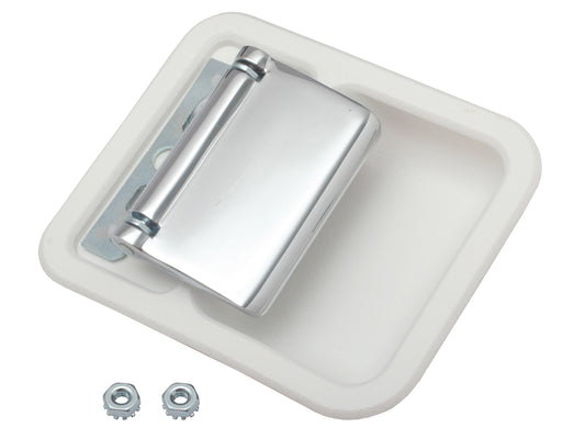 Door Handle Inner Kit XT XW XY ZB-ZD LH White Bucket - DH2001W