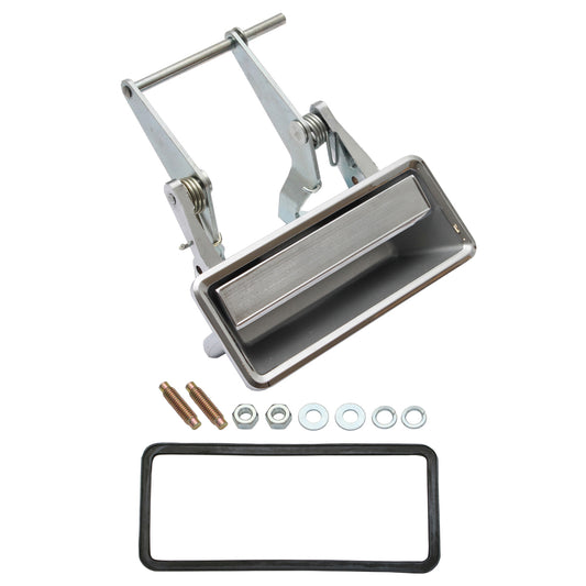 Door Handle Outer XB ZF ZG Left Hand Rear Chrome - DH2025