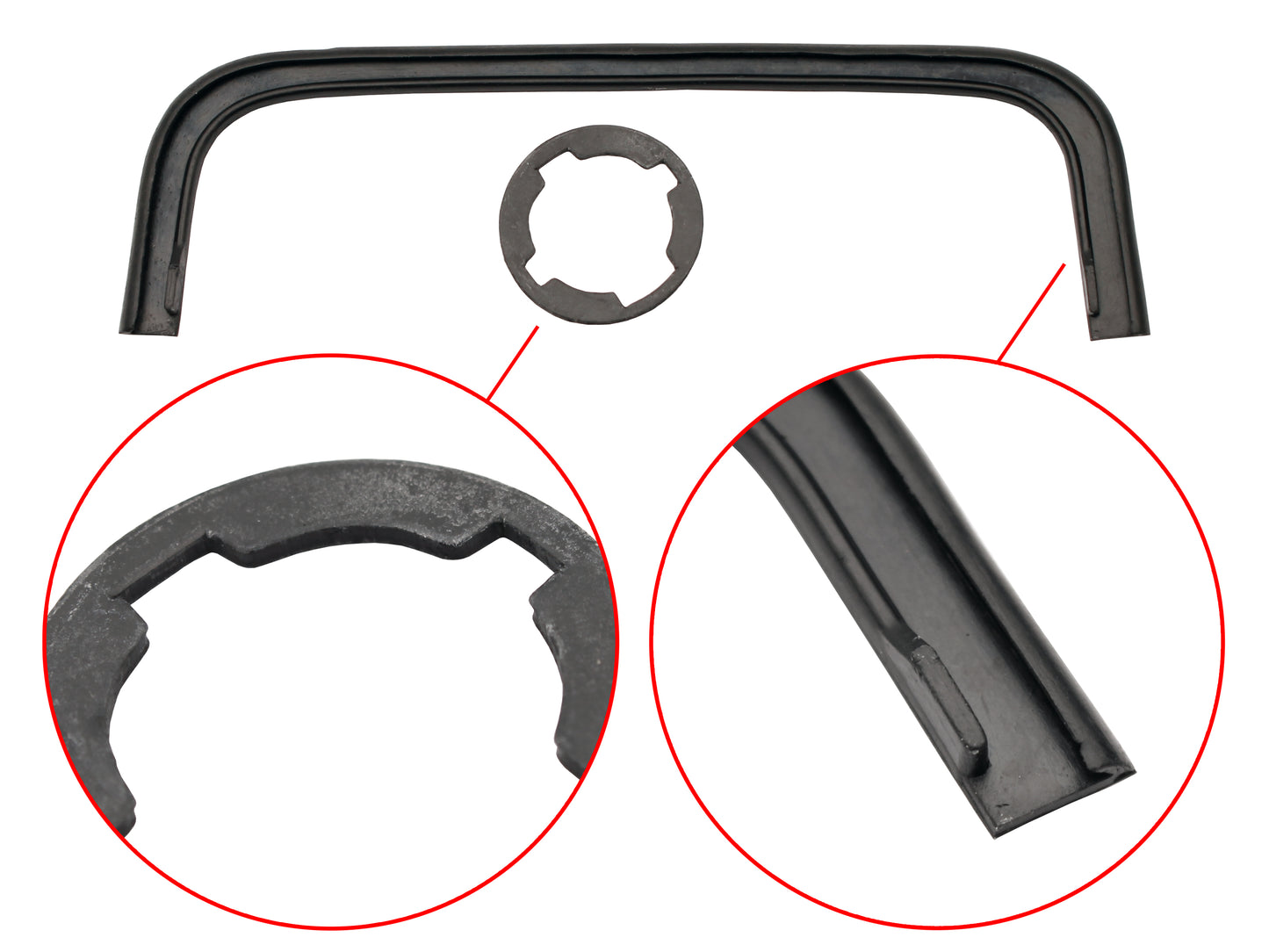 Gasket Kit Door Handle VB VC VH VK VL Including Door Lock Gaskets - DHGSVB-VL