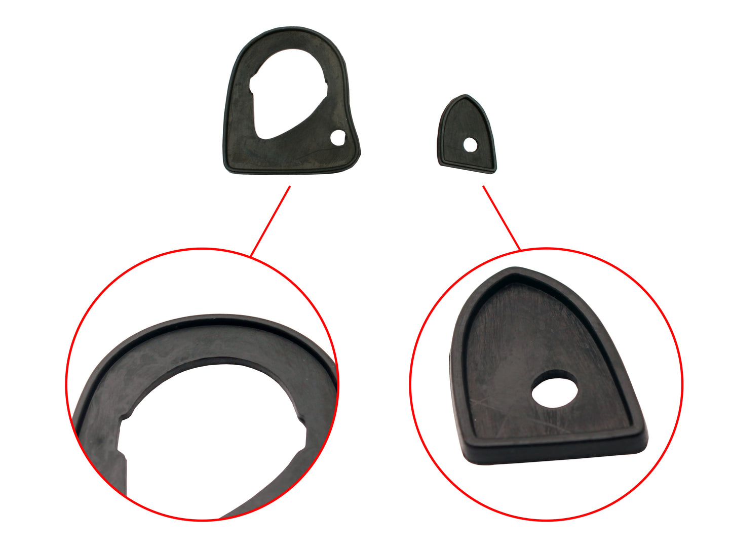 Gasket Kit Door Handle XK XL XM XP (Pair) - DHGSXK-XP