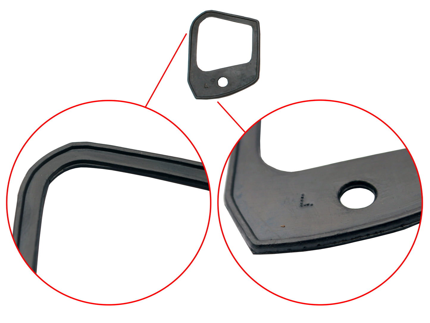 Gasket Kit Door Handle XR XT XW XY ZA ZB ZC ZD Inc Door Lock Kit - DHGSXR-Y