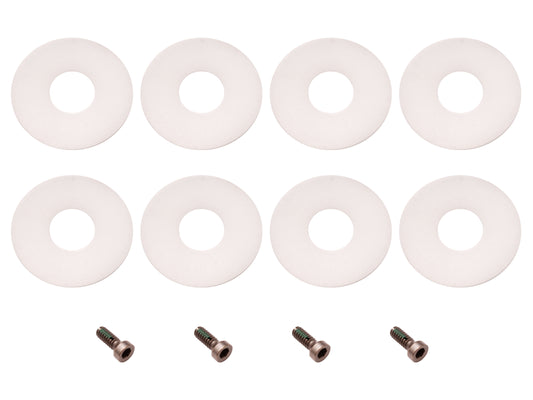 Door & Window Handle Nylon Backing Plates XR ZA 4d - DHP2000