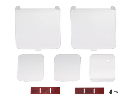 Dash Lens Kit HQ GTS Flexdrive With Clock - DIL1004A