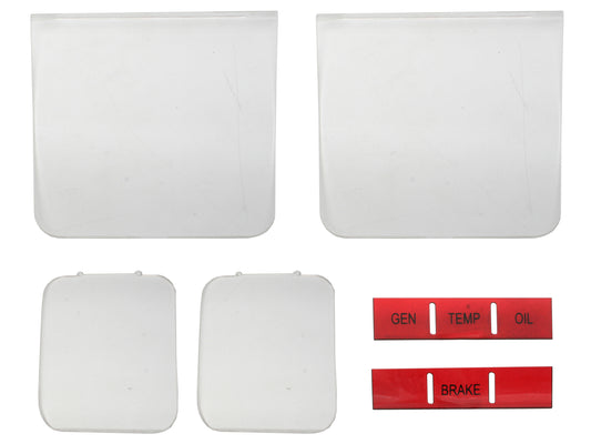 Dash Lens Kit HQ Vdo/Flexdrive Gauges No Clock - DIL1005A