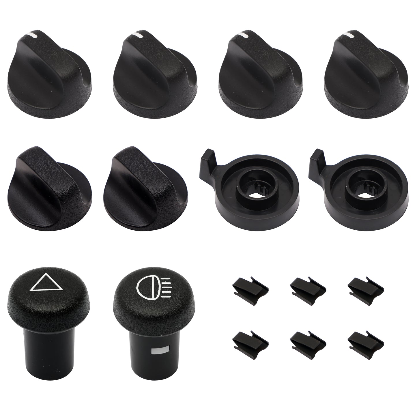 Dash Switch Knob Set Ford XD XE ZJ ZK - DK2000