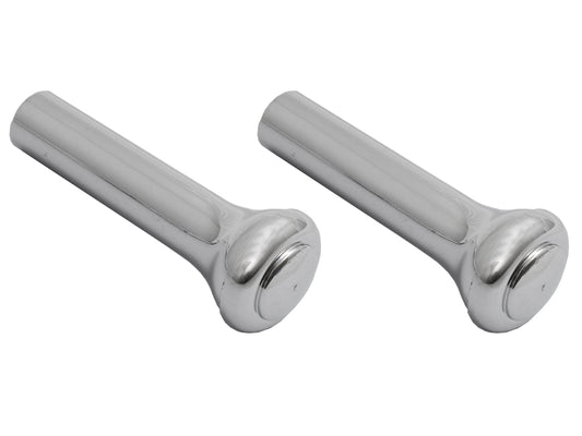 Door Lock Knob Kit XT XW XY XA XB ZB ZC ZD ZF ZG To 1/75 (2) Chrome - DLK2002A