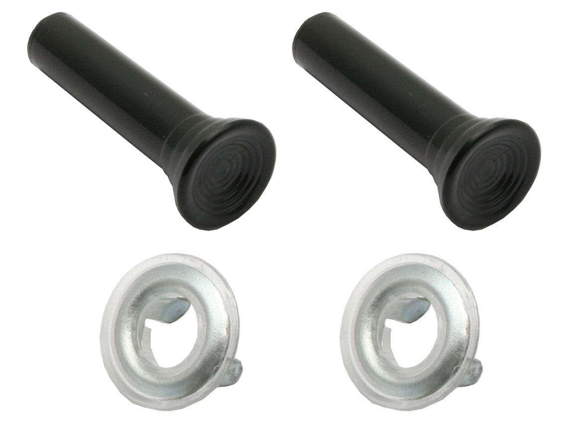 Door Lock Knob Kit (2) Blk HK HT HG HQ HJ HX HZ WB LC LH LX UC Inc Ferr - DLK4