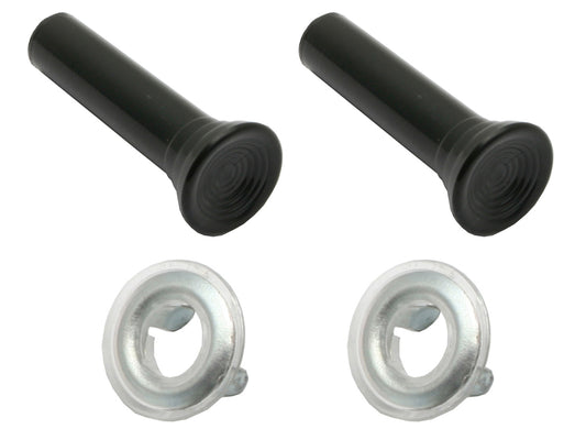 Door Lock Knob Kit (2) Blk HK HT HG HQ HJ HX HZ WB LC LH LX UC Inc Ferr - DLK4