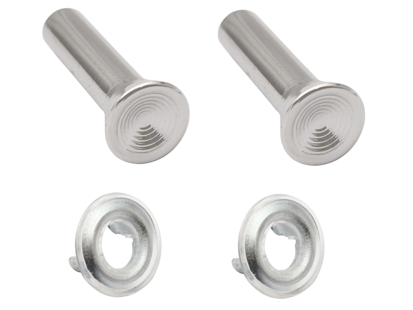 Door Lock Knob Kit (2) Chrome HK HT HG HQ HJ HX HZ WB LC LH LX UC Inc Fer - DLK8