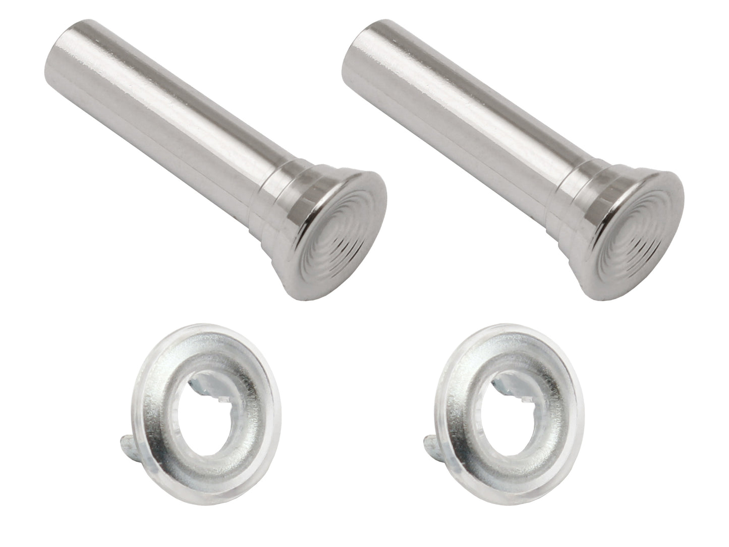 Door Lock Knob Kit (2) Chrome HK HT HG HQ HJ HX HZ WB LC LH LX UC Inc Fer - DLK8