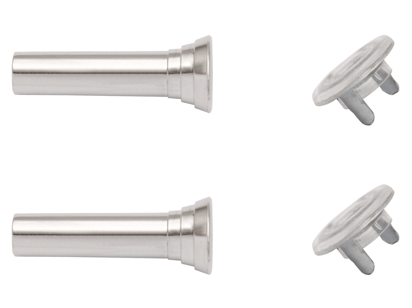 Door Lock Knob Kit (2) Chrome HK HT HG HQ HJ HX HZ WB LC LH LX UC Inc Fer - DLK8