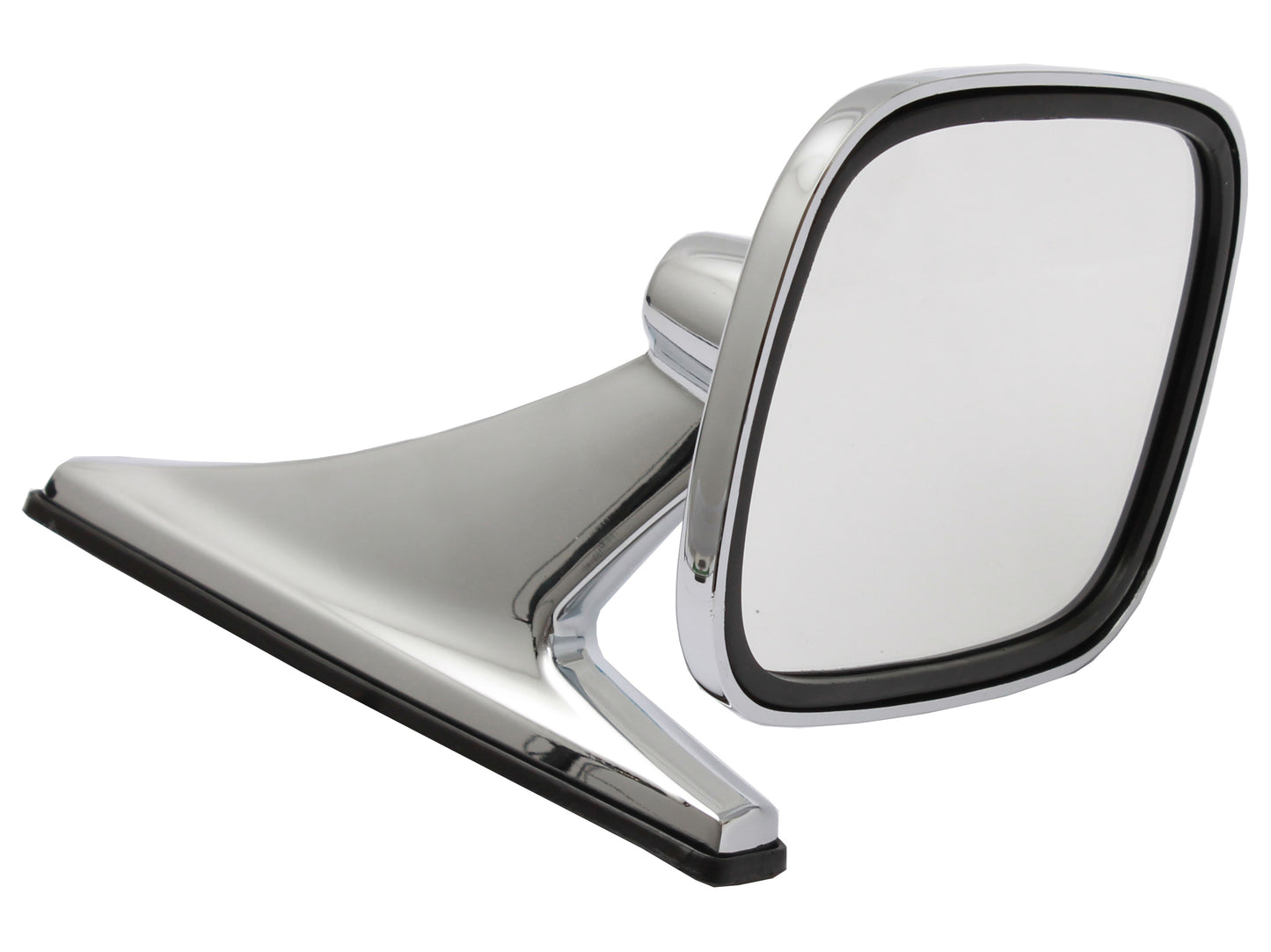 Door Mirror Universal Chrome Square Left Or Right - DM1033