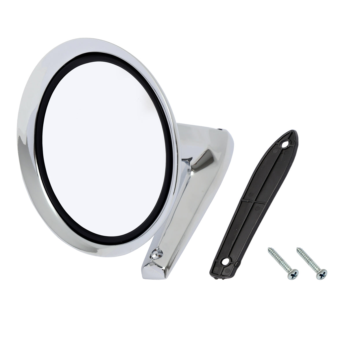 Universal Chrome Door Mirror (Round) LH or RH - DM1037